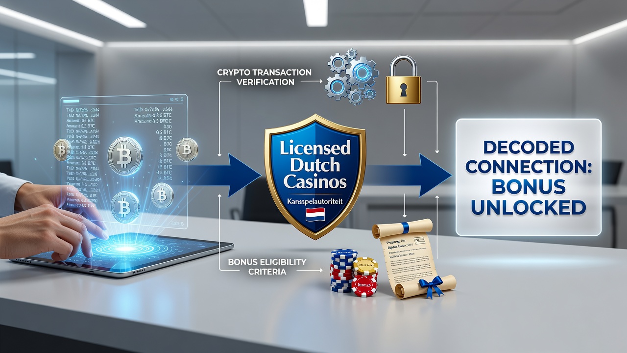 Diagram van hoe crypto betalingen bonusvoorwaarden beïnvloeden onder KSA toezicht