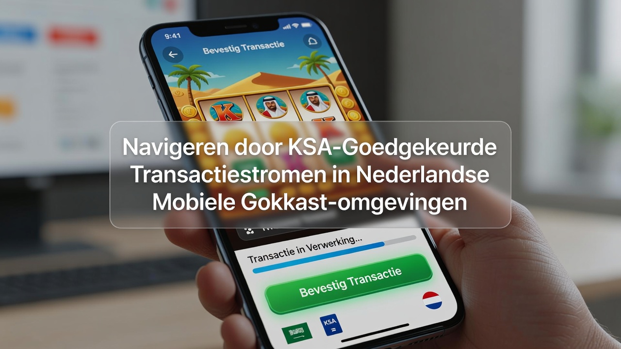 Diagram van mobiele transactieverwerking in gelicentieerde Nederlandse slotomgevingen