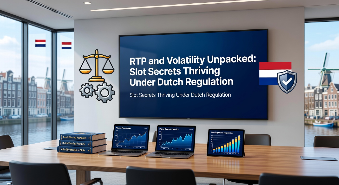 Voorbeeldscherm van een Nederlandse slot met RTP- en volatiliteitsinfo, inclusief KSA-keurmerk