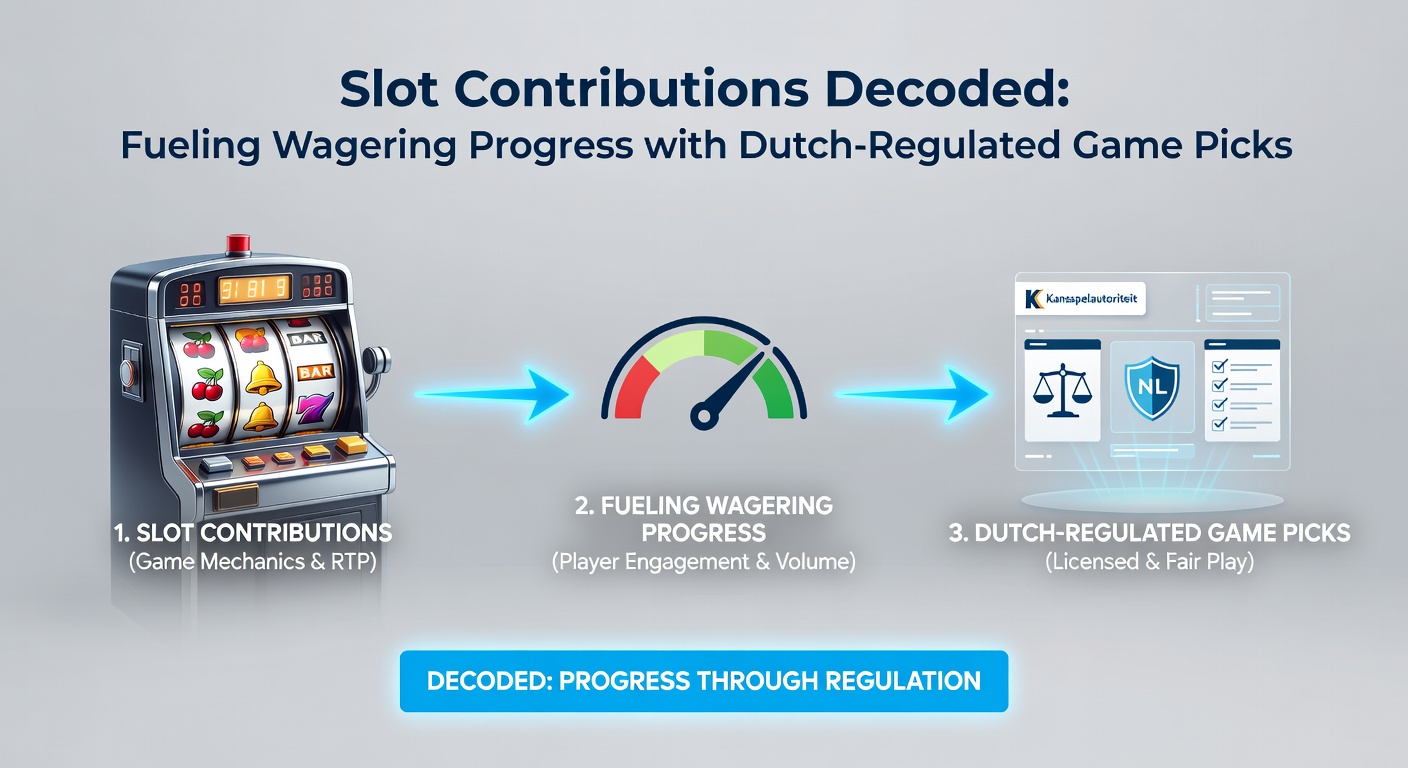 Voorbeeldscherm van een KSA-goedgekeurde slot met wageringbijdrage-indicator en bonusprogressiebalk in een Nederlands online casino